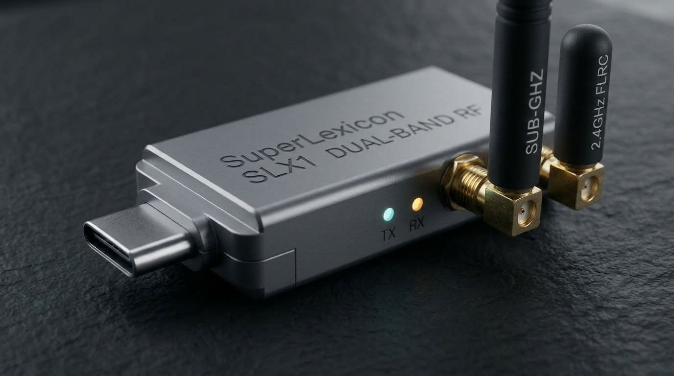 SuperLexicon SLX1 Dual-Band USB Radio Dongle